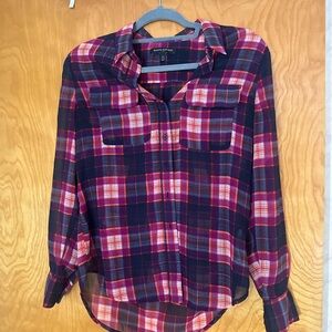Banana Republic Multicolor Plaid Shirt